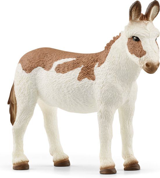 Schleich FARM WORLD - Amerikaanse gevlekte ezel - Speelfiguur - 13961
