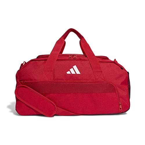 Adidas Unisex Duffel Tiro L Duff S, Tepore/Black/White, IB8661, Maat NS, tepor/zwart/wit, NS, Sports