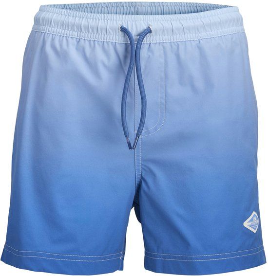 JACK&JONES JPSTMAUI HORIZON DIP DYE SWIM SHOR JNR Jongens Zwembroeken Celestial Blue Polyester 128