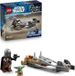 LEGO Star Wars Speeder Bike Mandalorien avec Grogu, 75436, jeu de construction pour enfants dès 6 ans