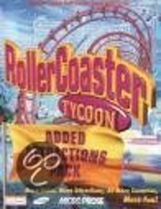 Atari Rollercoaster Tycoon Added Attractions Add On