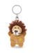 Sleutelhanger leeuw met ster 5cm - beige