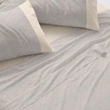 Burrito Blanco Beddengoedset 180 cm Grijs 50% Polyester 50% Katoen Design 042