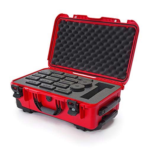 Nanuk 935 waterdichte handbagage harde hoes voor DJI Inspire 2 batterijen - rood