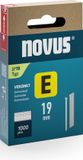 Novus Tacker Spijkers E J/19 mm (1.000 stuks)