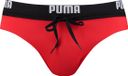 Puma Zwemslip Logo Band Heren Zwembroek Rood Maat XL