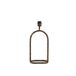 Light & Living ELIORA mat bruin-brons Lampvoet 20,5x12,5x39 cm