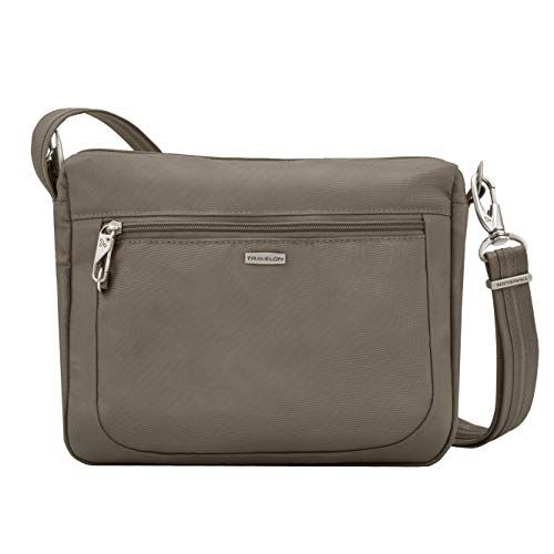 Travelon Anti-Diefstal Cross Body Bag - Nootmuskaat - Klein