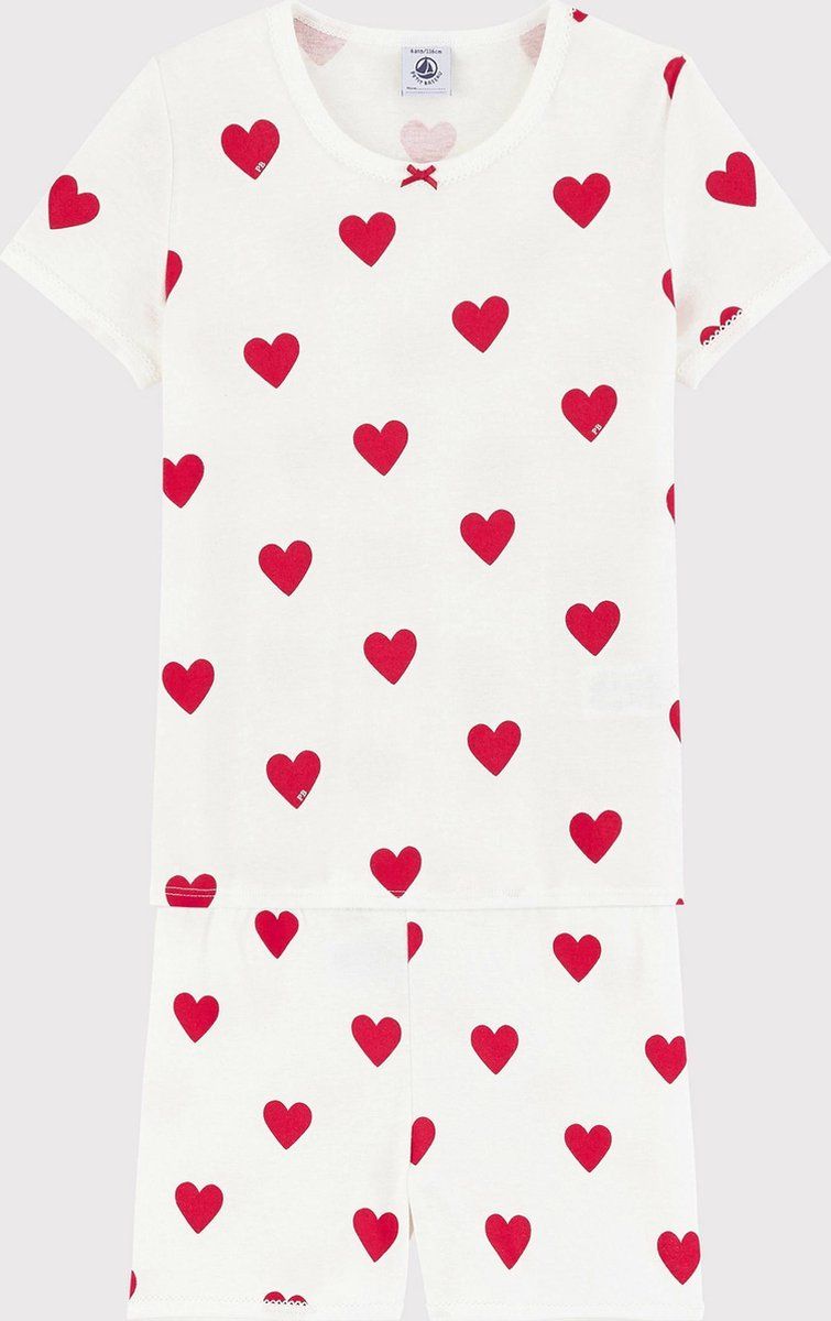 Petit Bateau Kinder Meisjes Pyjamaset - Maat 92/98