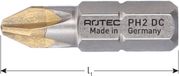 Rotec PRO Schroefbit PH 1, L=25, C6.3, DIAMOND (vpe 10)