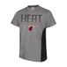 Ultra Game NBA Official Men’s Super Soft Supreme T-Shirt - Unisex, Miami Heat, Heather Charcoal, Large