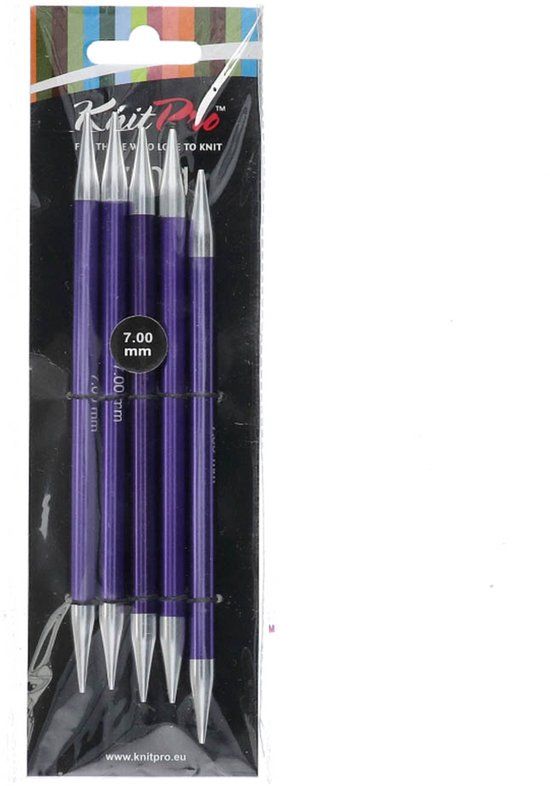 KnitPro Zing Dubbele Puntige Naalden 6" (15cm) | 7.00mm