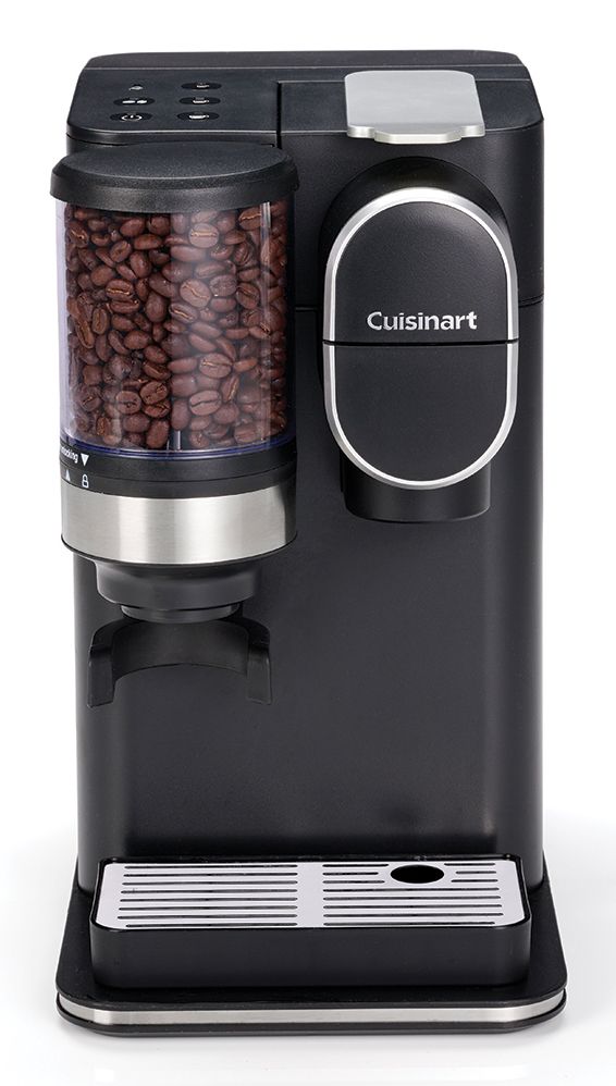 Cuisinart DGB2E Single Serve Koffiezetapparaat - Filterkoffie - Ingebouwde RVS koffiemolen - Zwart