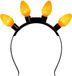 Boland LED diadeem Party oranje
