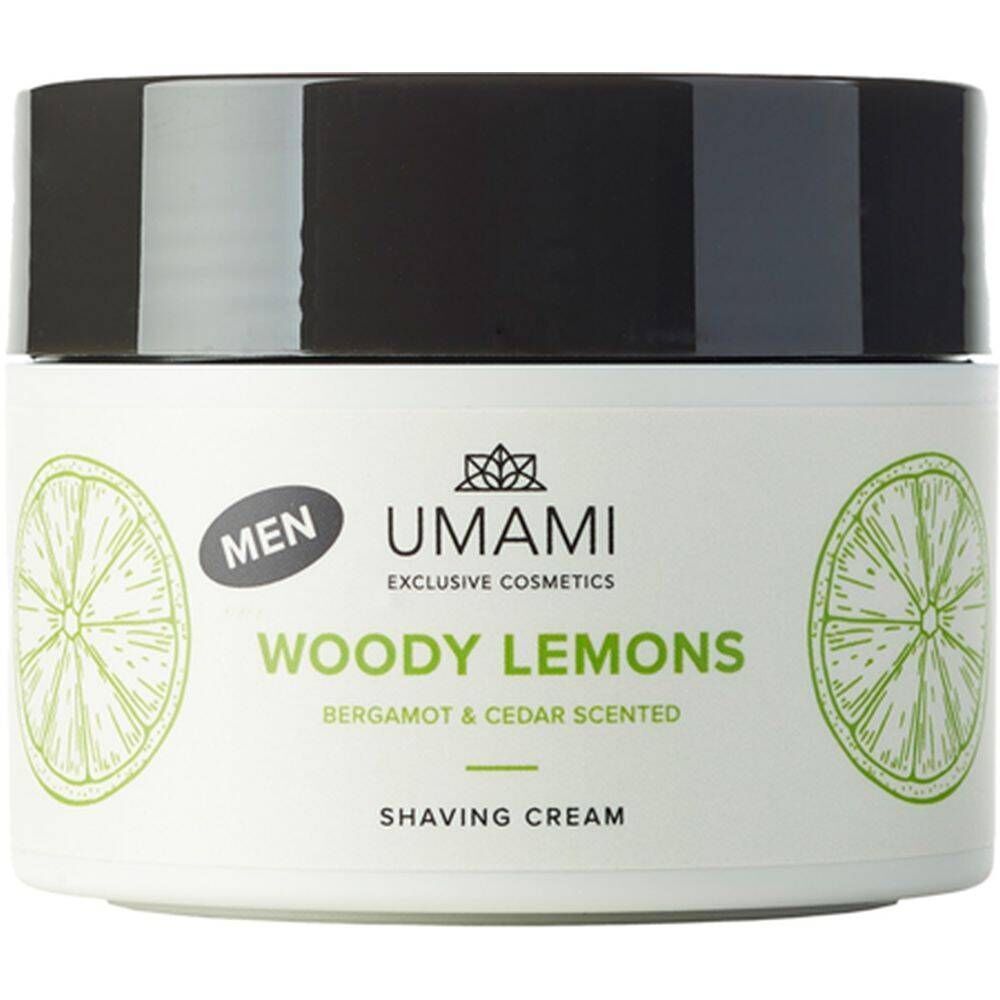 Umami Umami Men Woody Lemons Shaving Cream Bergamot & Ceder