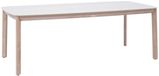 Hespéride Tuintafel Nelora, 8-zits, 100 x 210 cm, beige