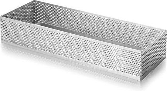 Lacor 68598 Cakevorm - Rechthoekig - Metaal/RVS/Staal - 28x8x2 cm