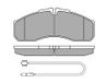 MEYLE Bremsbelagsatz, Scheibenbremse 0252916020/W Vorderachse | Compatibel met: IVECO DAILY III Kasten, DAILY III Pritsche/Fahrgestell