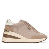 XTI - Chaussures de sport Femme Beige - Chaussures confortables et polyvalentes - Mode décontractée - Modèle 14636502 (Taille 37)
