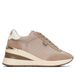 XTI - Chaussures de sport Femme Beige - Chaussures confortables et polyvalentes - Mode décontractée - Modèle 14636502 (Taille 37)