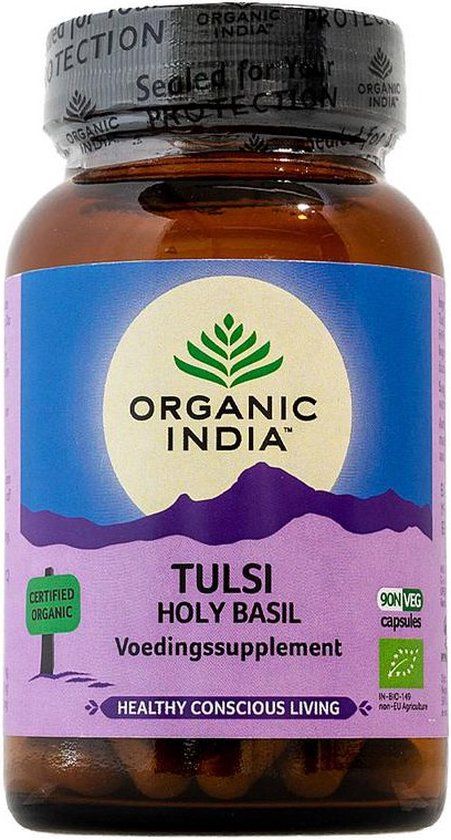 Organic India Tulsi Holy Basil 90 capsules - 100% biologisch