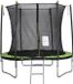 Viking Choice Trampoline 8FT (244 cm) met Veiligheidsnet en Ladder – Groen/Zwart