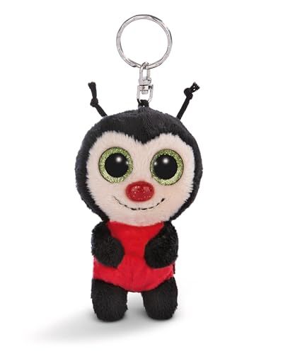 62590 Nici Glubschis 62590 Sleutelhanger lieveheersbeestje Lily May, 9 cm, zwart