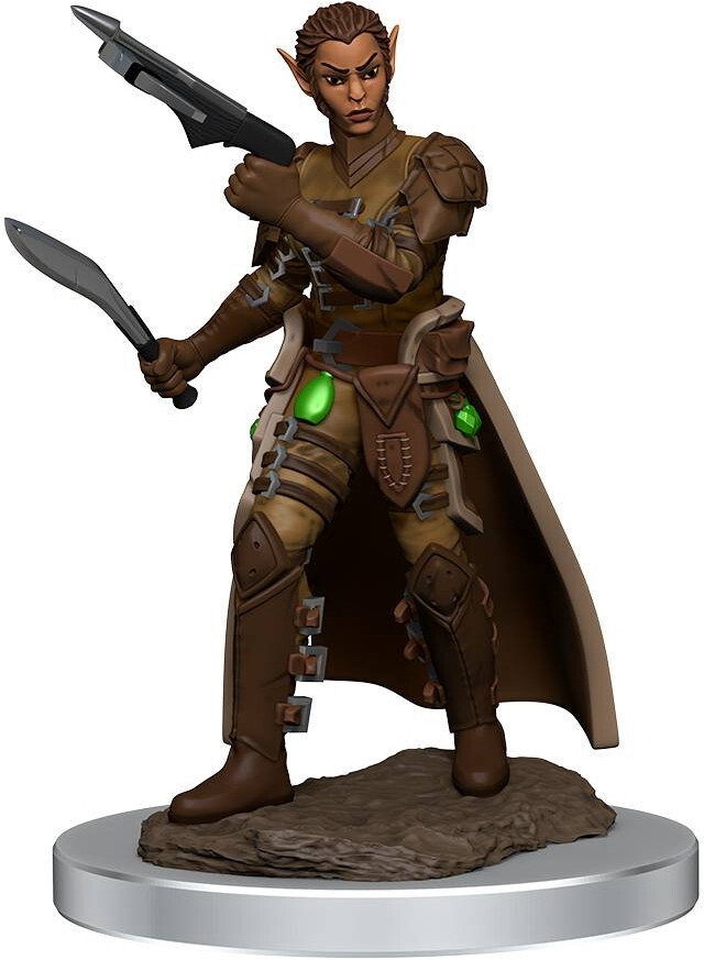 WizKids Dungeons & Dragons Icons of the Realms - Female Shifter Rogue Premium Figure