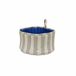 OYOY Toppu broodmand Rond Coton, Polyester Bleu, Gris