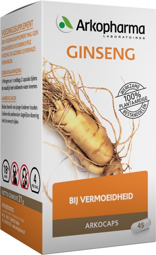 Arkocaps Ginseng Capsules 45st