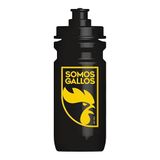 Isostar Drinkfles We Gallos, luchtdicht deksel, sportieve veelzijdigheid, zwart, 600 ml