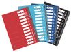 OXFORD TopFile+ Opbergmap, 12 posities, A4-formaat, elastische sluiting, meerkleurige binding, willekeurige kleurkeuze