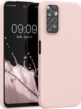 kwmobile telefoonhoesje geschikt voor Xiaomi Redmi Note 11 / Note 11S - Hoesje voor smartphone - Back cover in kokosmelk