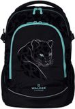 WALKER Schoolrugzak Rugzak met Laptopvak Fame 2.0 Backpack 28L Leoheart Zwart