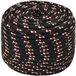 vidaXL Multifunctioneel touw 12 mm 100 m Zwart en Rood PP
