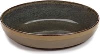 Serax - Sergio Herman Surface Plat de service S Indi Gris Terre cuite Rond 27 cm