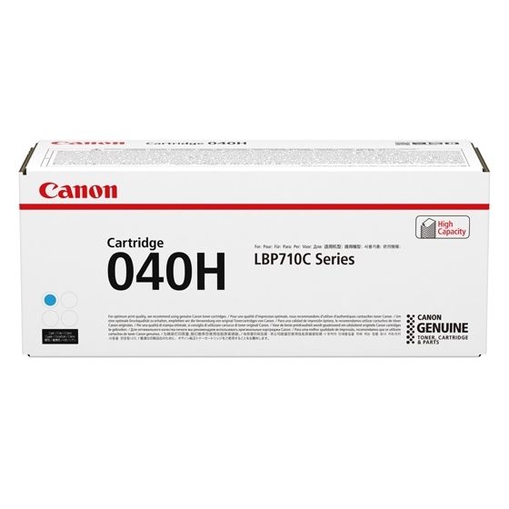 Canon 040H Cyaan Toner Cartridge - Origineel - LBP712Ci - 1 stuk