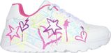 Skechers Uno Lite - My Drip Baskets pour filles - Blanc/Multicolore