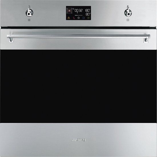 Smeg Classic SOP6302S2PX Oven - 68 l - 2000 W - A+ - Zilver