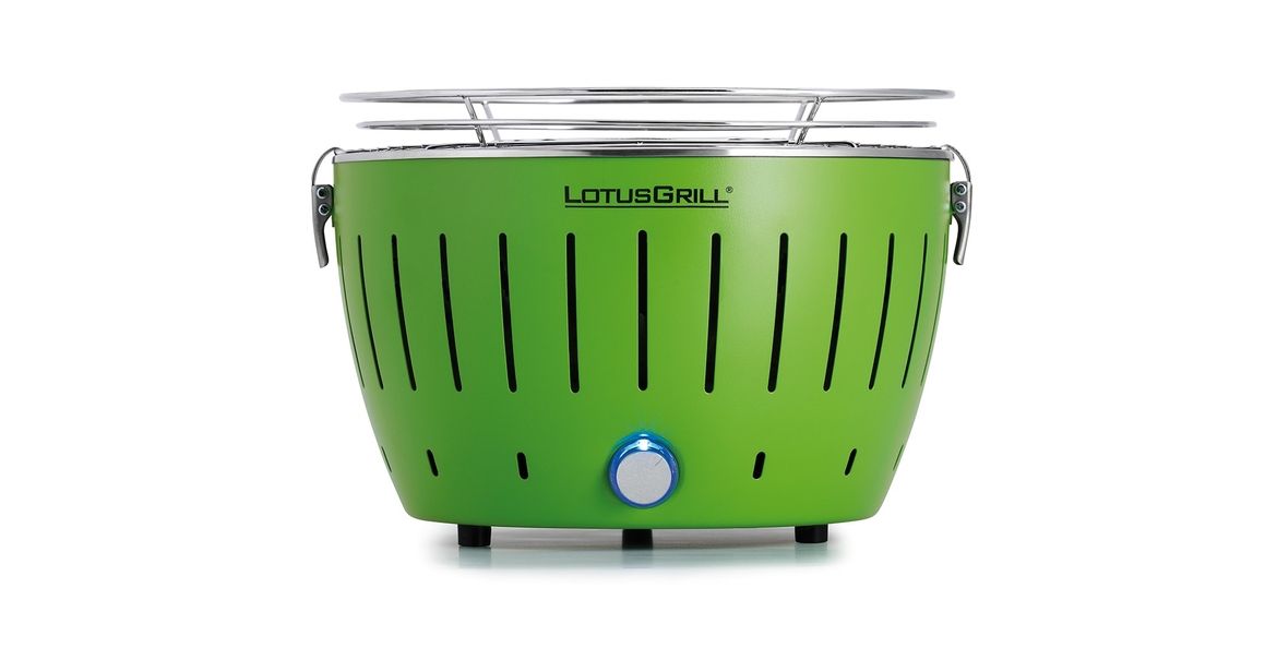 LotusGrill Mini Charcoal Grill - Green