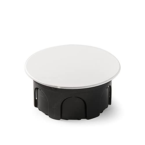 FAMATEL Inbouwdoos rond IP30 - Deksel met metalen klauwen - 100 x 50 cm - Grijs