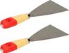 Brüder Mannesmann Bruder Mannesmann Plamuurmes - 2x - 80 mm - Staal - Hout