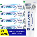 Sensodyne Repair & Protect Whitening Tandpasta 4 x 75 ml
