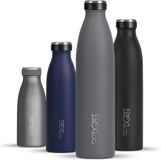Unyqoos® RVS Drinkfles – 750 ml – Grijs
