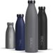 Unyqoos® RVS Drinkfles – 750 ml – Grijs