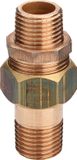 Viega Raccord à vis, R 1 cuivre rouge ou bronze silicium Modèle 3334, 320218