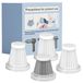 DiliDala 4 Filtres HEPA pour Aspirateur à main