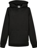 Urban Classics Organic Basic Kinder hoodie/trui - Kids 110/116 - Zwart