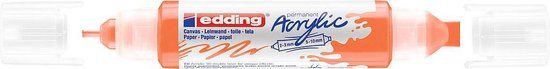 edding Acrylmarker e-5400 3D Double Liner Neon Oranje