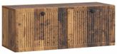 Support mural meuble TV Vieux bois 78,5 x 31 x 30 cm Bois transformé